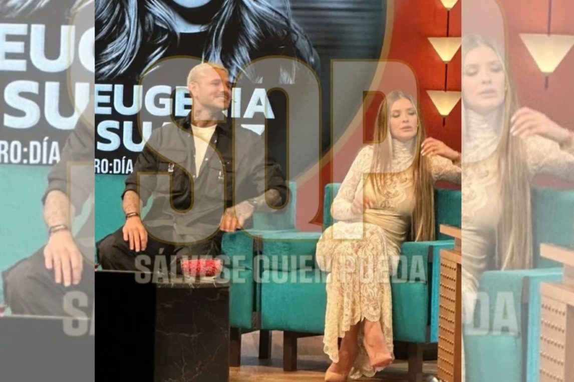 Sorpresa: Mario Pergolini entrevistó a la China Suárez y a Mauro Icardi