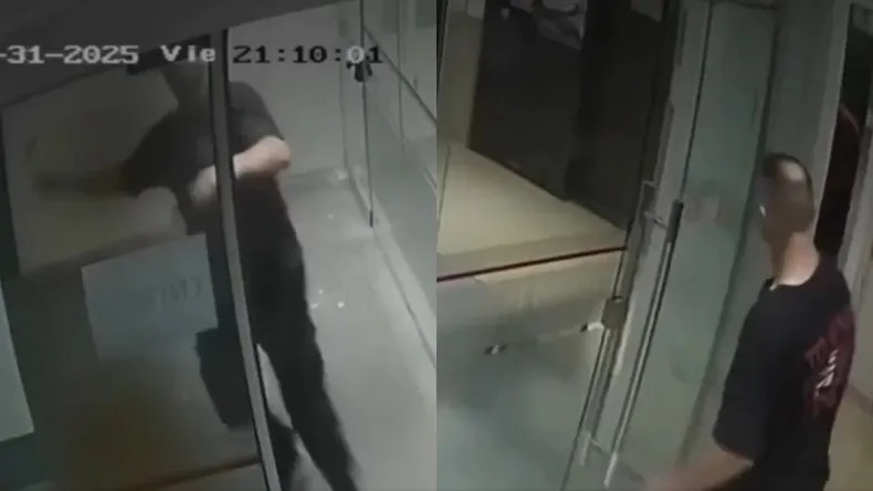 Furioso, irrumpió en una clínica, se llevó a su madre, amenazó a empleados y provocó destrozos