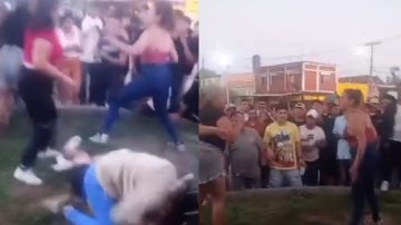 Los VIDEOS de la batalla campal entre mujeres a la salida de un boliche de Nueva Esperanza