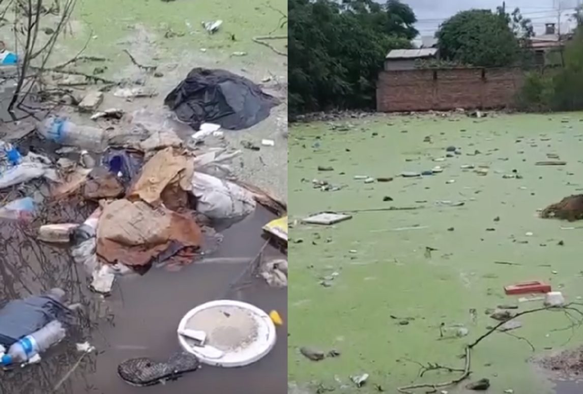 Vecinos bandeños denuncian contaminación a cielo abierto en el B° Juan Perón y apuntan contra la Municipalidad