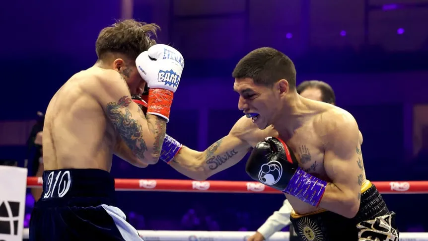 Puma Martínez cayó por nocaut ante Bam Rodríguez y perdió el título supermosca en Riad