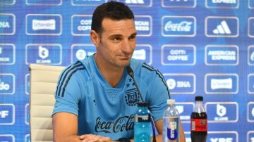 Scaloni presentó la lista para el amistoso ante Angola