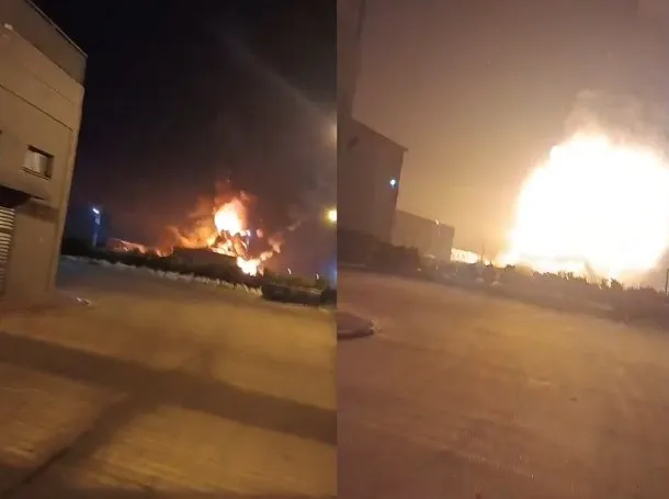 Video: impresionante explosión en una de las fábricas del Polo Industrial de Ezeiza