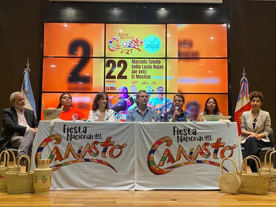 Las Termas de Río Hondo celebrará la 46° Fiesta Nacional del Canasto el próximo 21 y 22 de noviembre