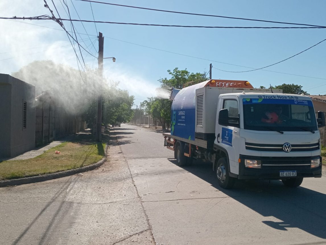 El listado de barrios en donde se trabajará con las fumigaciones preventivas esta semana
