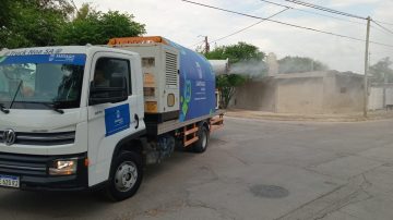 Cronograma semanal de las fumigaciones en la capital santiagueña