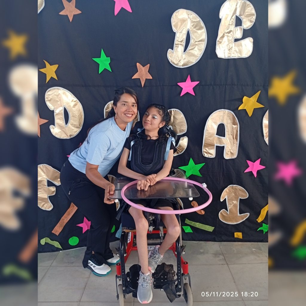 El mensaje de la mamá de una alumna con discapacidad a su “profe”: “La carita de mi niña lo dice todo”