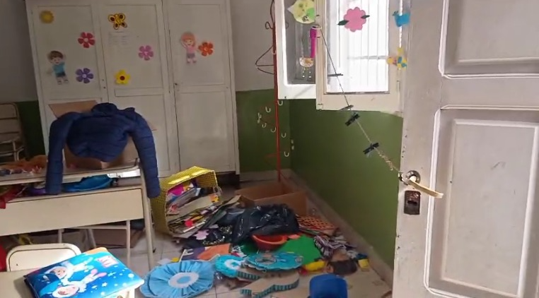 Indignación e impotencia por los reiterados robos en un jardincito de zona norte: “Intentaron incendiar nuestro espacio”