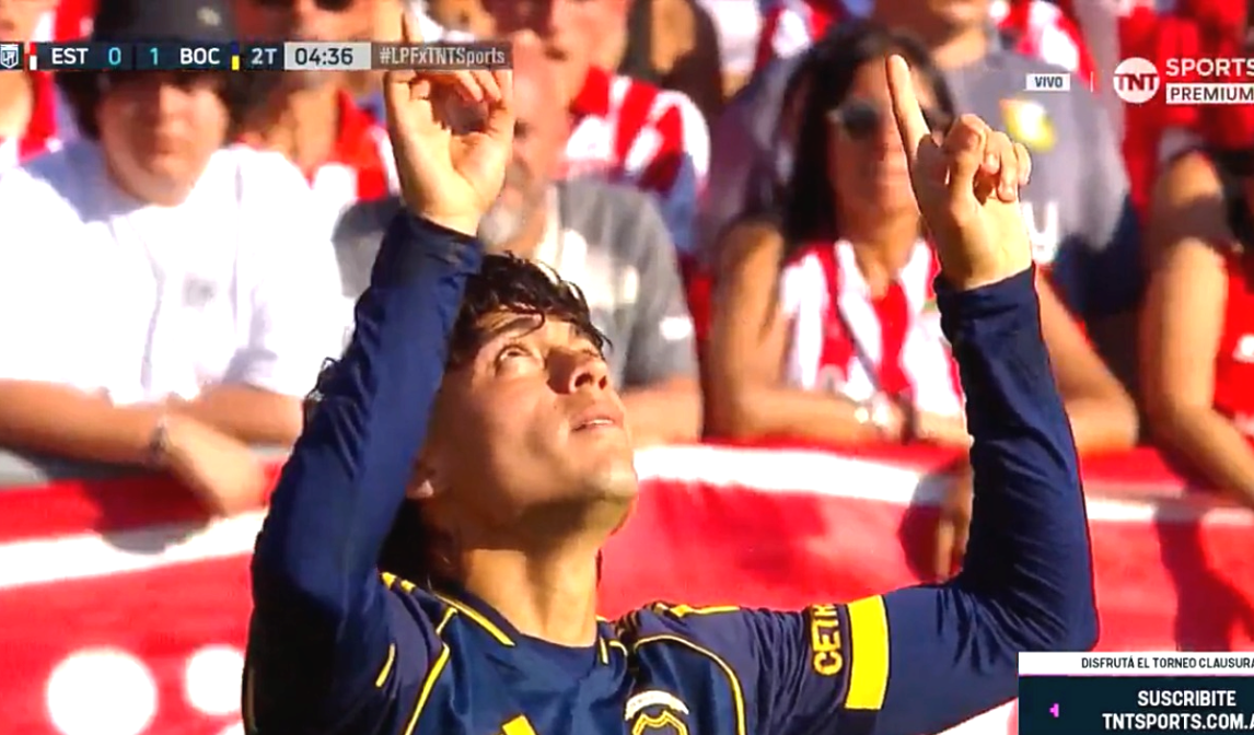 Boca le ganó a Estudiantes en un emotivo partido