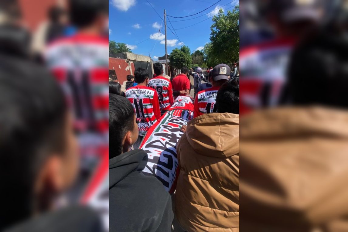 VIDEO: Caravana y ruido de motores para despedir al joven que murió en accidente en El Zanjón