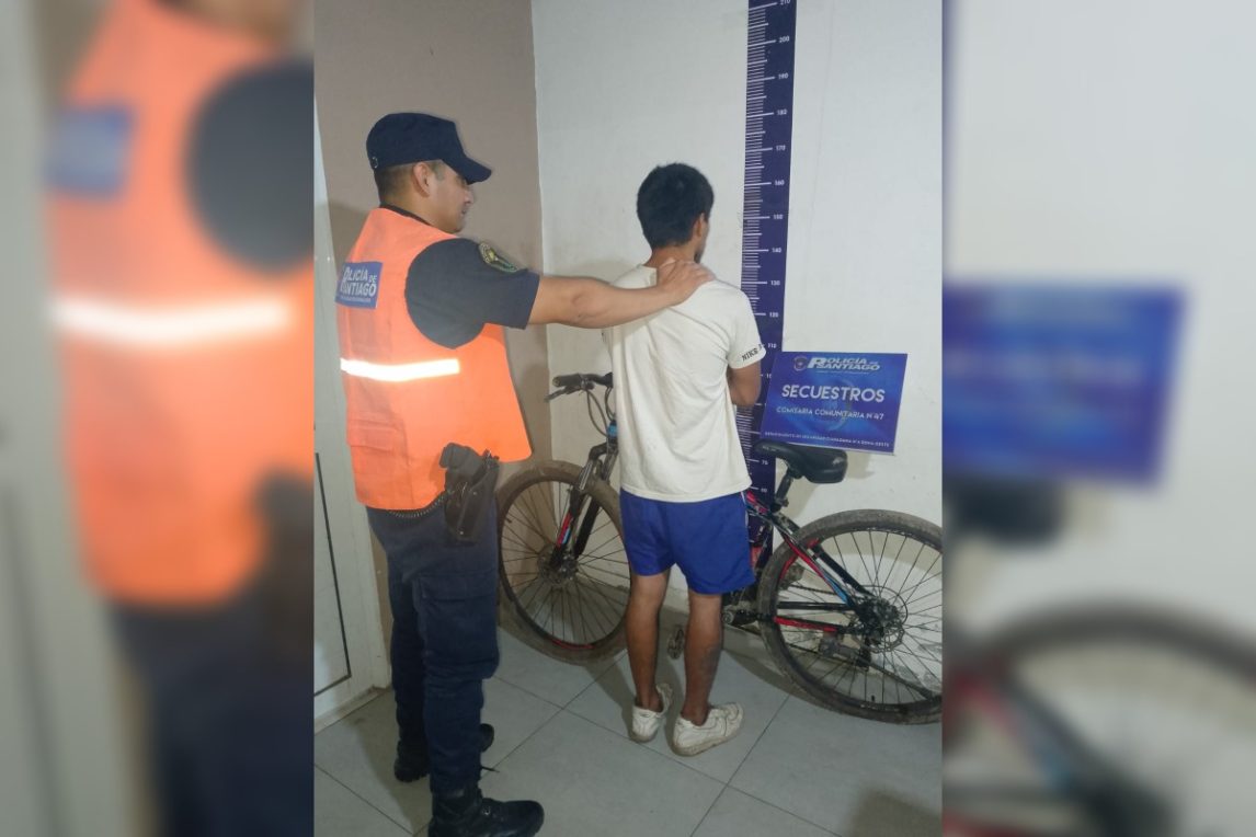 Demoran a “Bigote”, un delincuente que ofrecía una bicicleta robada para la venta