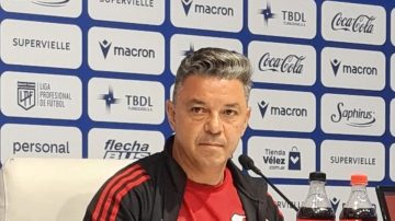 El fuerte cruce de Marcelo Gallardo con un periodista tras el empate con Velez