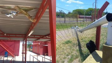FOTOS. La pista internacional de BMX quedó inutilizada tras el temporal