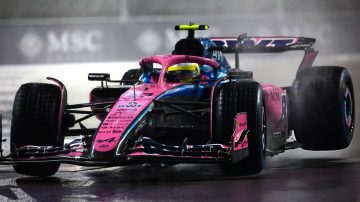 Franco Colapinto, que largó P15, terminó 17º en Las Vegas