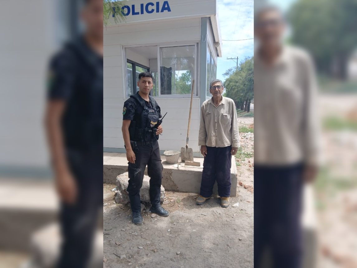 Recuperan bienes robados tras una persecución en Los Álamos: eran de un vecino albañil