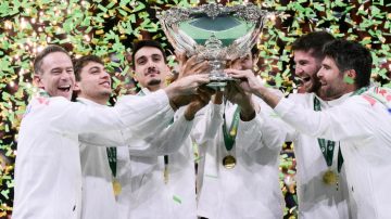 Italia le ganó sin Sinner a España y conquistó su tercera Copa Davis consecutiva
