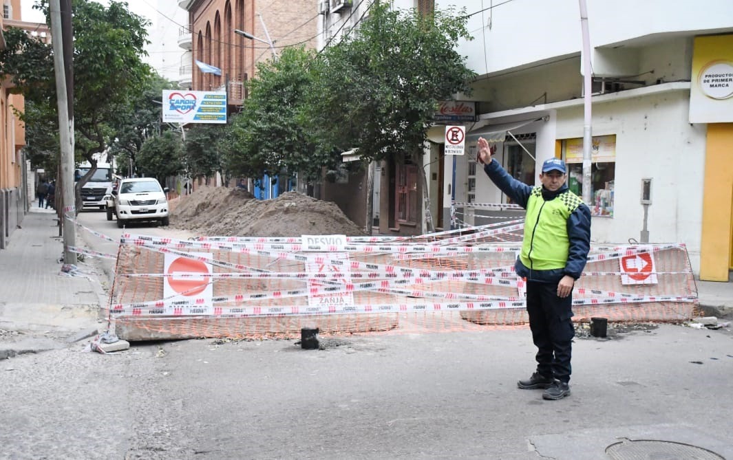 Atención conductores: este miércoles habrá corte de tránsito en el centro santiagueño por trabajos de Aguas de Santiago
