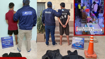 Atrapan a los sujetos que asaltaron un local de El Tucumano: eran piratas del asfalto
