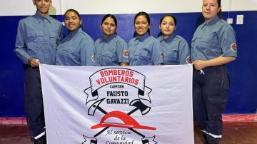 Los Bomberos Voluntarios de Quimilí sumaron seis jóvenes a su cuartel