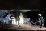 Barrio Almirante Brown: Incendio de contenedor generó alarma entre los vecinos