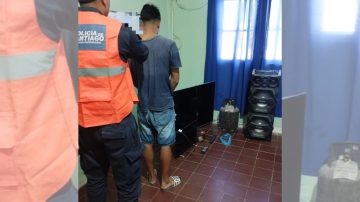 Esclarecen robo en Suncho Corral: recuperan todos los elementos y detienen a un joven