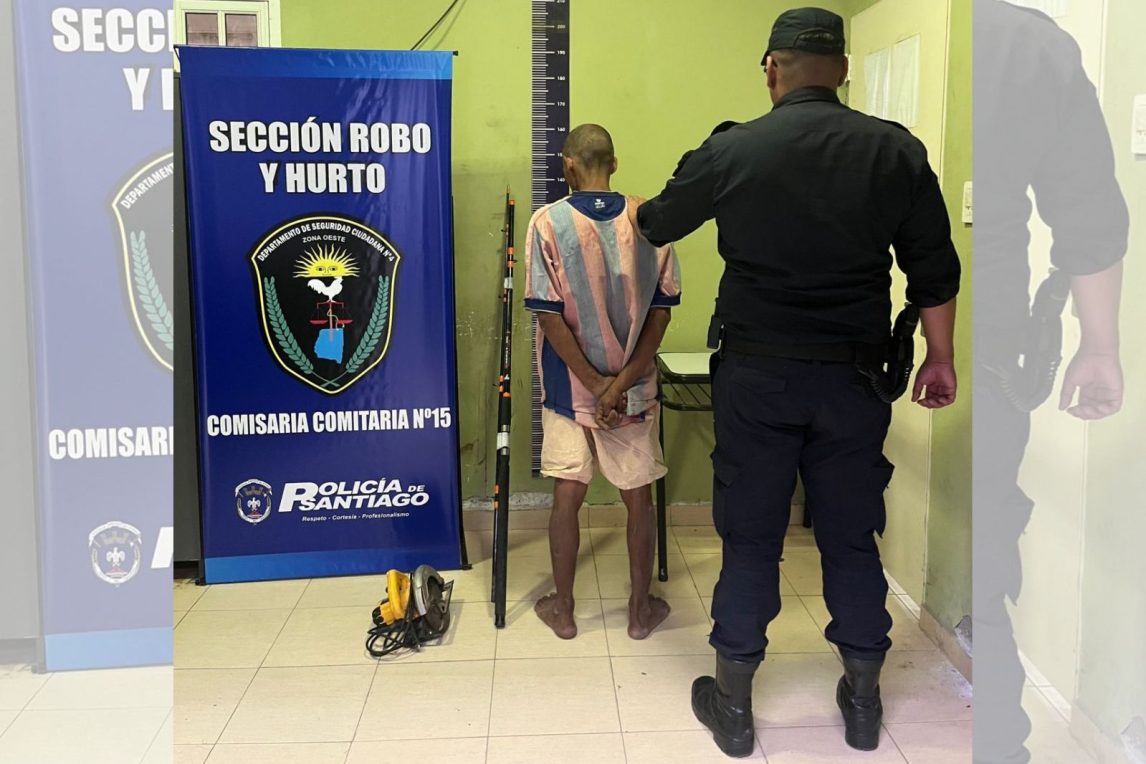 Robo frustrado en Villa Gambetti: detienen al ladrón que huía por los techos