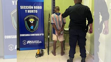 Robo frustrado en Villa Gambetti: detienen al ladrón que huía por los techos