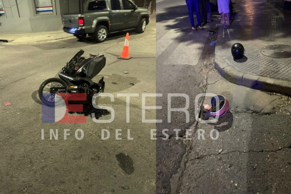 Dos mujeres lesionadas en accidente de moto y auto