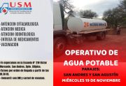 Operativo conjunto de salud y acceso a agua potable en el interior santiagueño