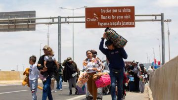 Sube la tensión en la frontera entre Chile y Perú por la crisis migratoria