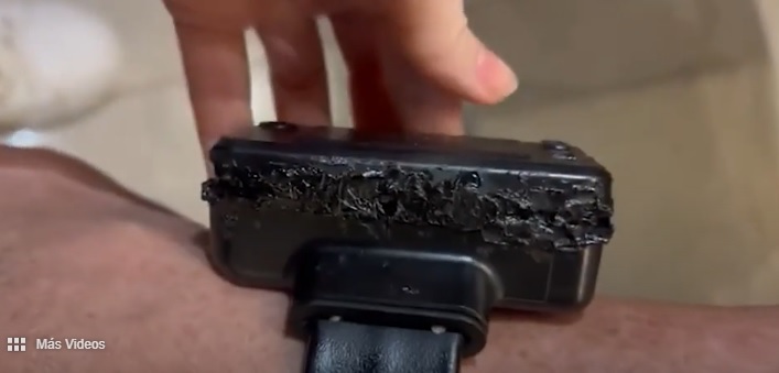 Bolsonaro admitió que intentó quemar su tobillera electrónica durante su arresto domiciliario