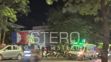 Barrio Ramón Carrillo: motociclista resultó herido tras caer al pavimento