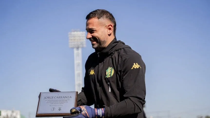 Jorge Carranza anunció su retiro y se convirtió en el jugador más longevo de la historia del fútbol argentino