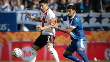 River empató con Vélez y se complicó el pasaje a la Copa Libertadores