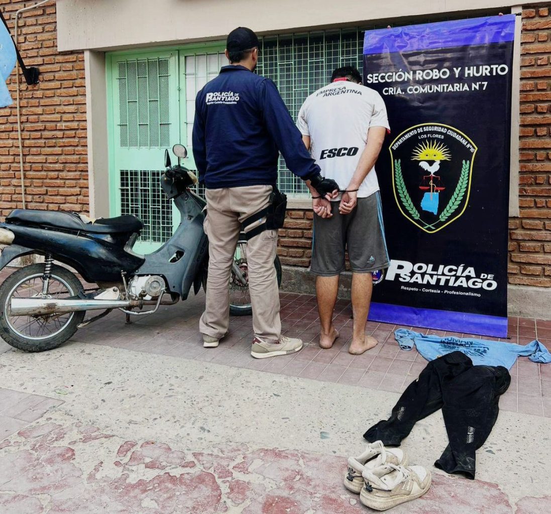 Recuperan moto que había sido robada a una mujer, mientras se encontraba en la iglesia