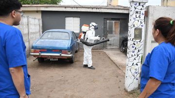 Realizaron un nuevo operativo de prevención del dengue en el barrio Independencia