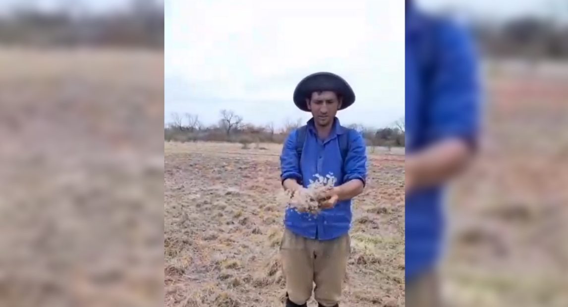 Temperaturas de 40° C y ¿hielo bajo tierra? Explican el extraño fenómeno en Pampa de los Guanacos