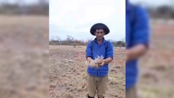 Temperaturas de 40° C y ¿hielo bajo tierra? Explican el extraño fenómeno en Pampa de los Guanacos