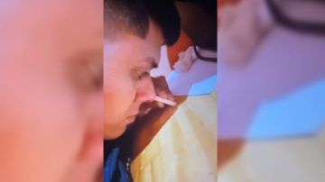 Separan de su cargo a un policía que se grabó esnifando cocaína en el trabajo