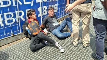 Nueva marcha de los jubilados: detuvieron al padre Paco Olveira