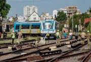 Se descarriló una formación del tren Sarmiento en Liniers: hay heridos