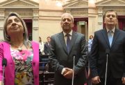 VIDEO: Elia “Chiqui” Moreno, José Emilio Neder y Gerardo Zamora juraron sus bancas de Senadores