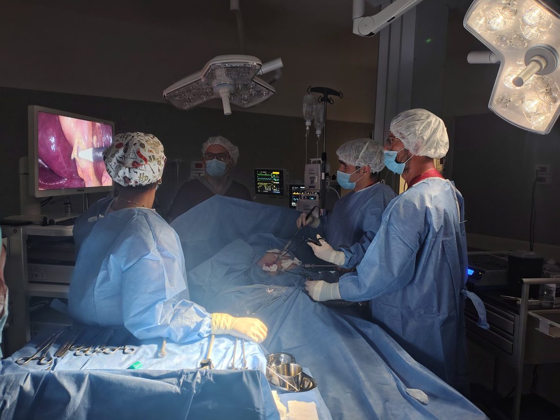 Por primera vez en la historia de Sumampa, se realizó una cirugía en el hospital público