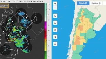 Santiago del Estero, entre las 15 provincias bajo alerta por “fenómenos con capacidad de daño”