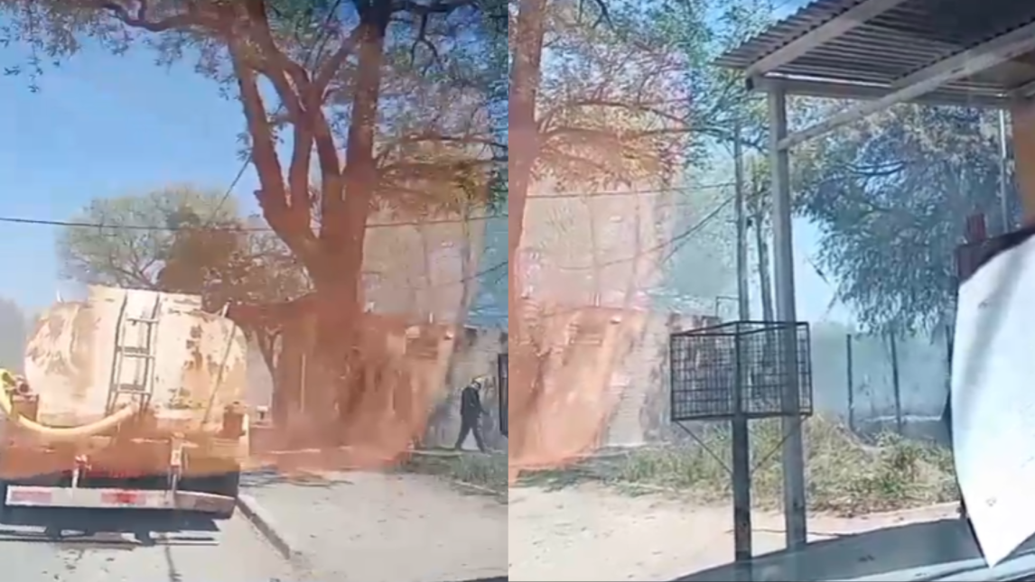 Incendio de pastizales generó alarma en el centro de Monte Quemado