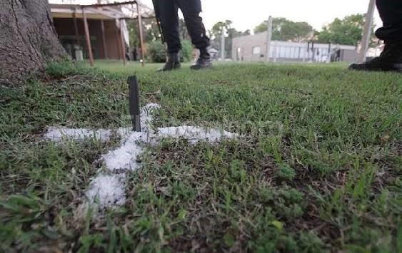 Llamativo hallazgo en Monte Quemado: encontraron cruces de sal en un quincho de alquiler