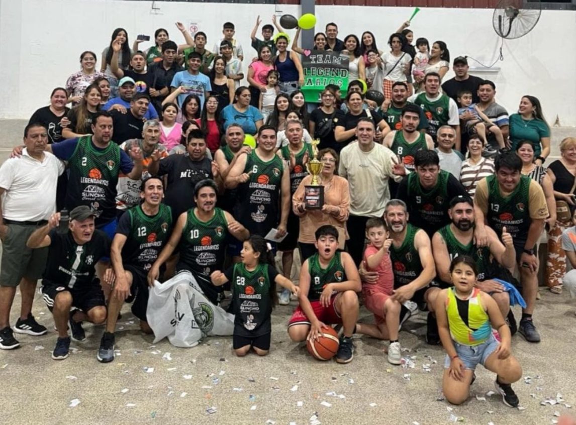 Legendarios se consagró campeón de la Liga Suncheña de Baloncesto 2025