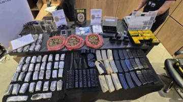 En un despliegue cinematográfico incautaron más de 70 toneladas de marihuana