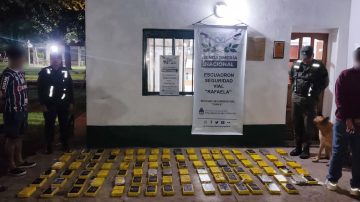 Secuestran más de 105 kilos de cocaína ocultos en un auto durante un control en la Ruta 34