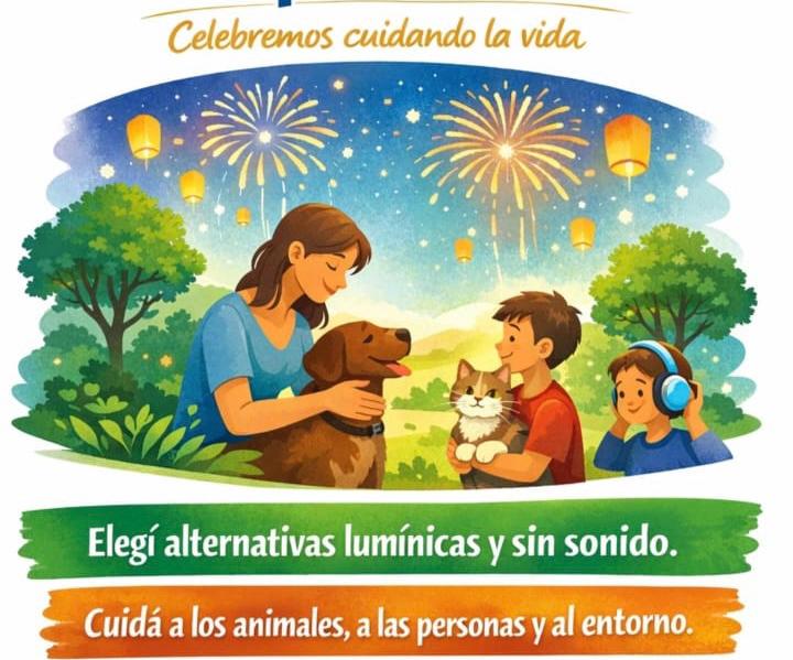 Lanzan la campaña “Celebraciones Responsables” para cuidar a los animales, a las personas y al ambiente